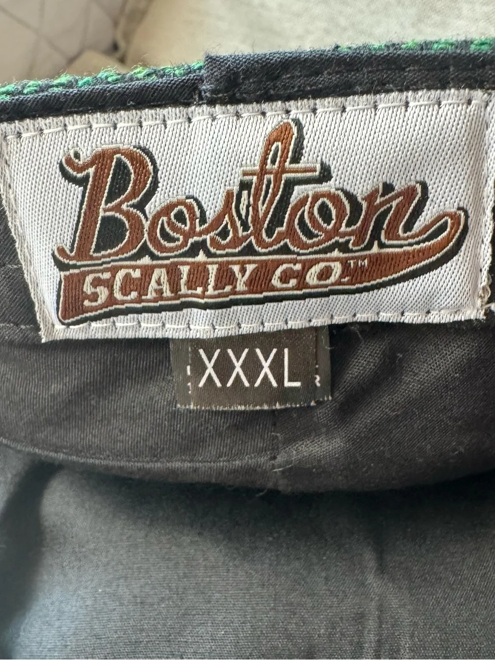 BOSTON SCALLEY: THE 8-PANEL IRISH - GREEN HERRINGBONE